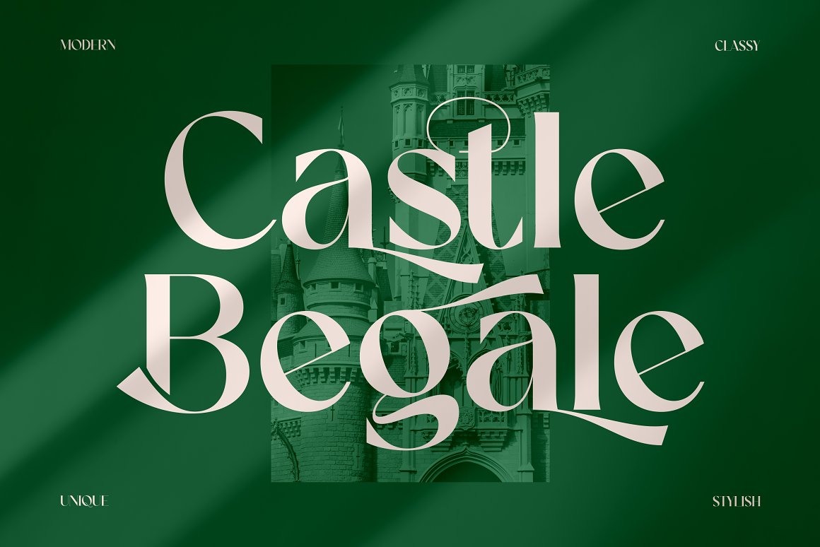 Castle Begale Luxury Serif Font