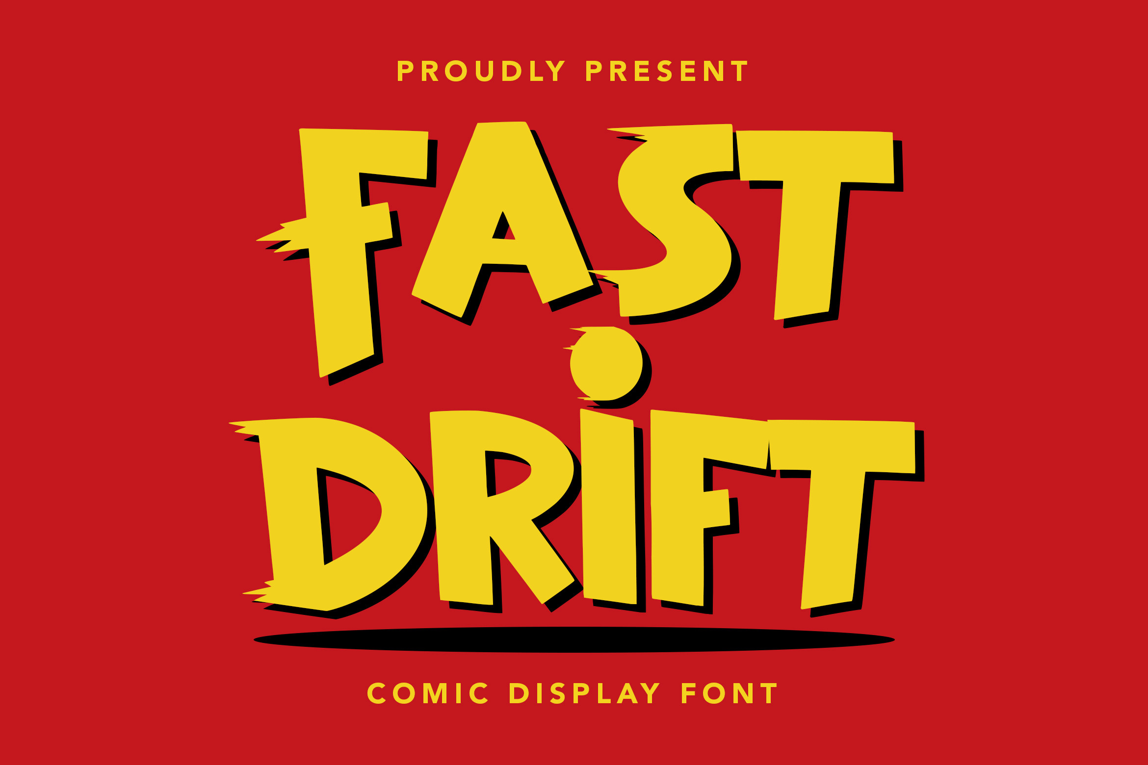 Fast Drift Font