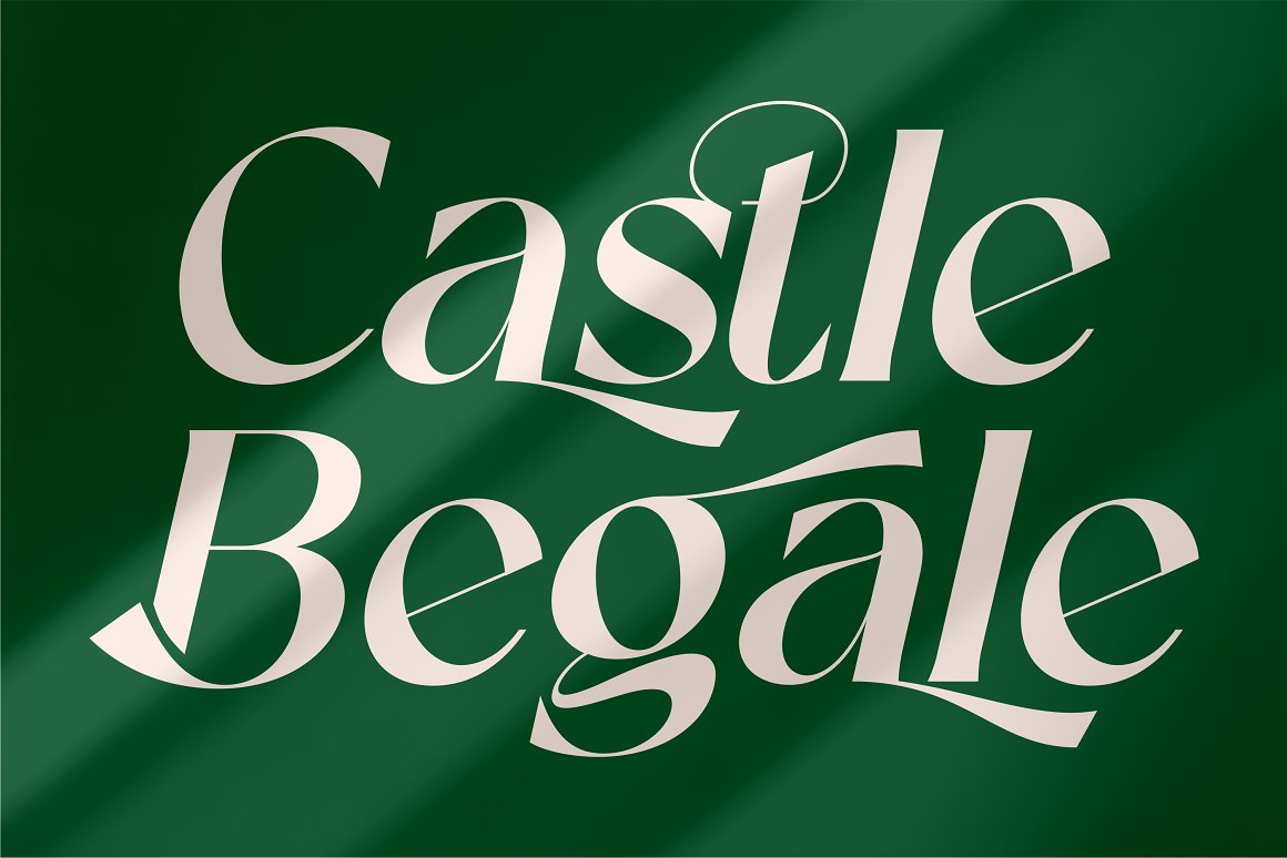 Castle Begale Luxury Serif Font