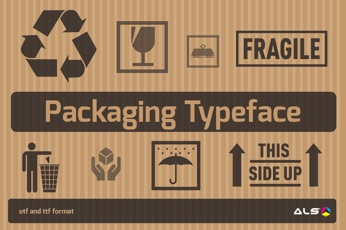 Packaging Typeface